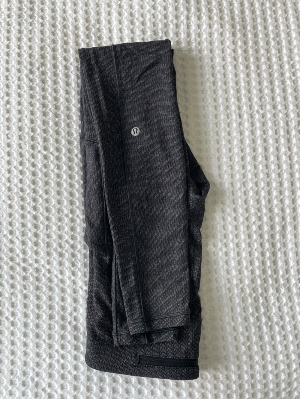 Lululemon Gray Herringbone Leggings
